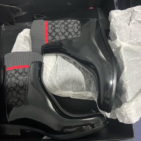 Shoes - Coach rain boots